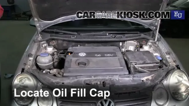 2002 Volkswagen Polo 1.4L 4 Cyl. Oil Add Oil